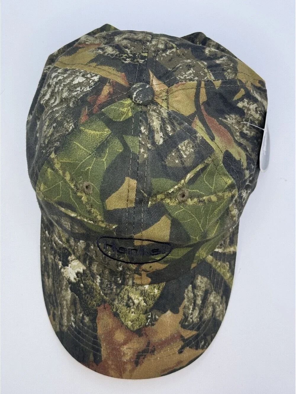 Henkel Mossy Oak Camo Hat Cap New With Tags Strapback